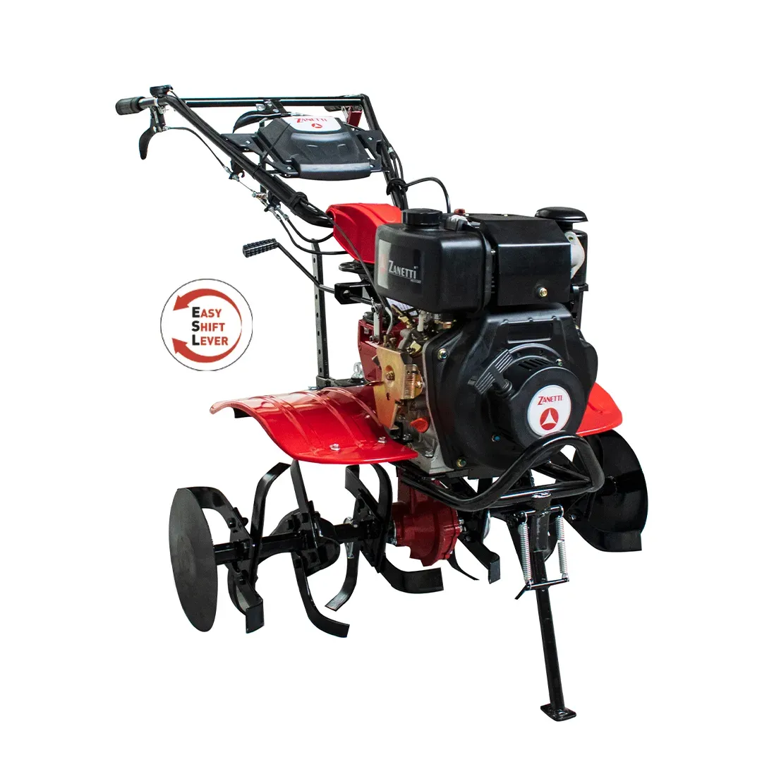 Motozappa Zanetti ZDT diesel con dispositivo Easy Shift Lever